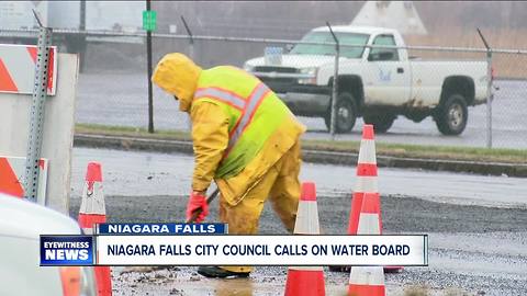 Water line break