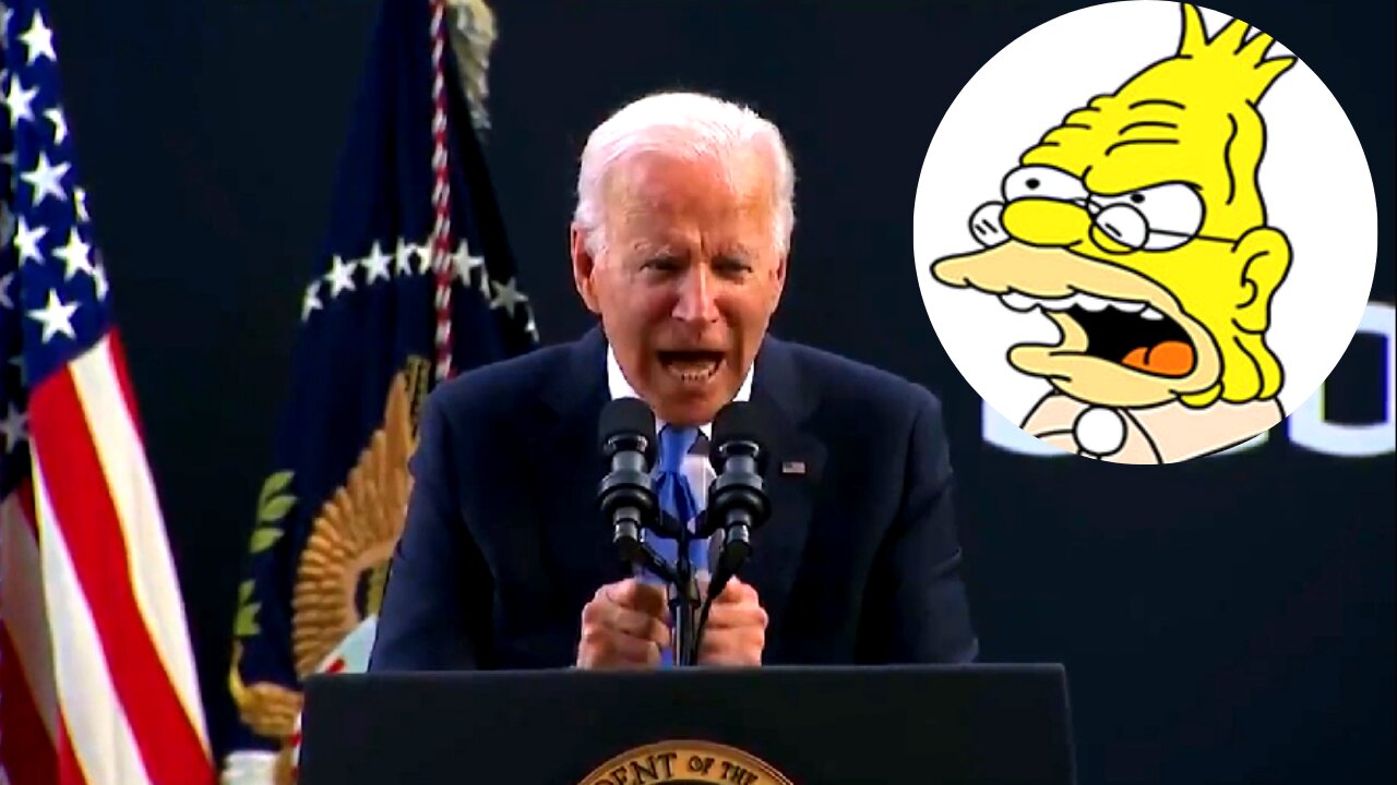 Joe Biden Suffers Grampa Simpson Moments During Speech