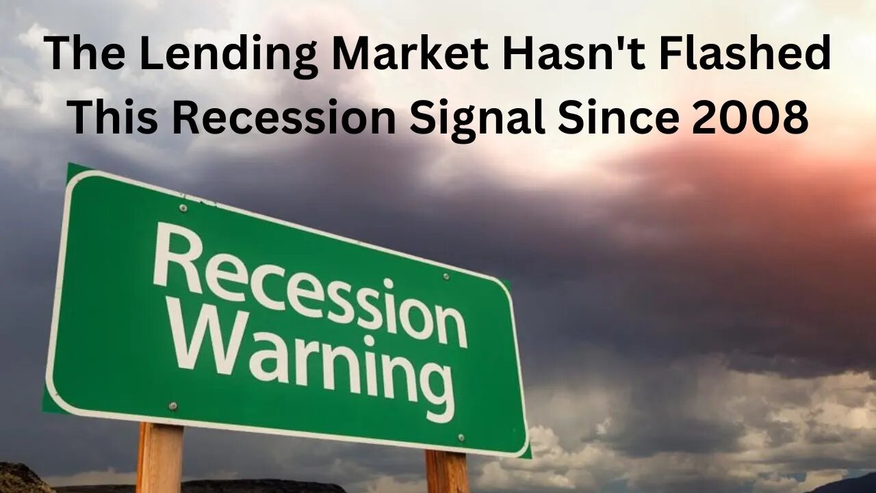 Lending Markets Are Telling Us Stocks Are About To Fall Off A Cliff