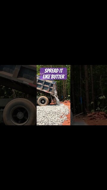 The big dump truck says