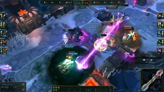 pentakill with Brand.