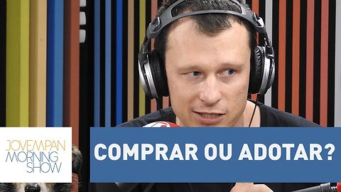 Comprar ou adotar? Alexandre Rossi acredita que há espaço para os dois