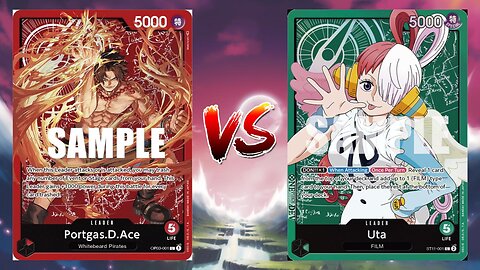 One Piece TCG Fire Fist Ace VS Green Uta!!