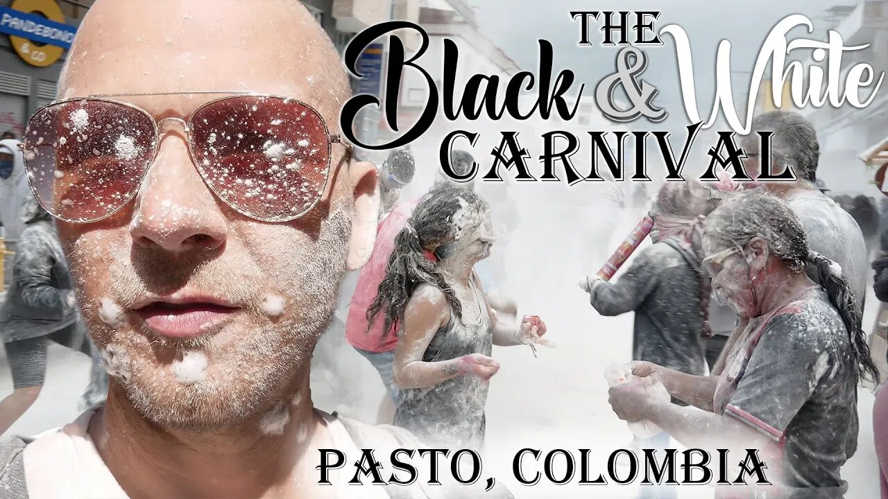 This is the Black & White Carnival of Pasto, Colombia