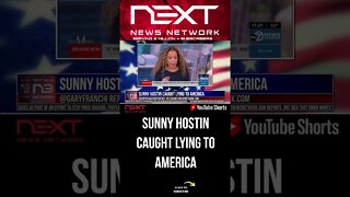 Sunny Hostin CAUGHT Lying To America #shorts