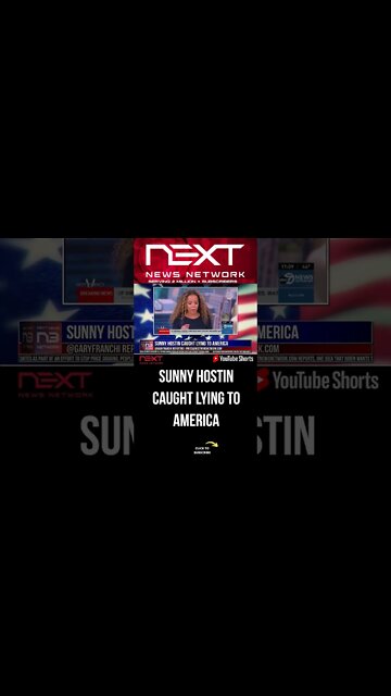 Sunny Hostin CAUGHT Lying To America #shorts