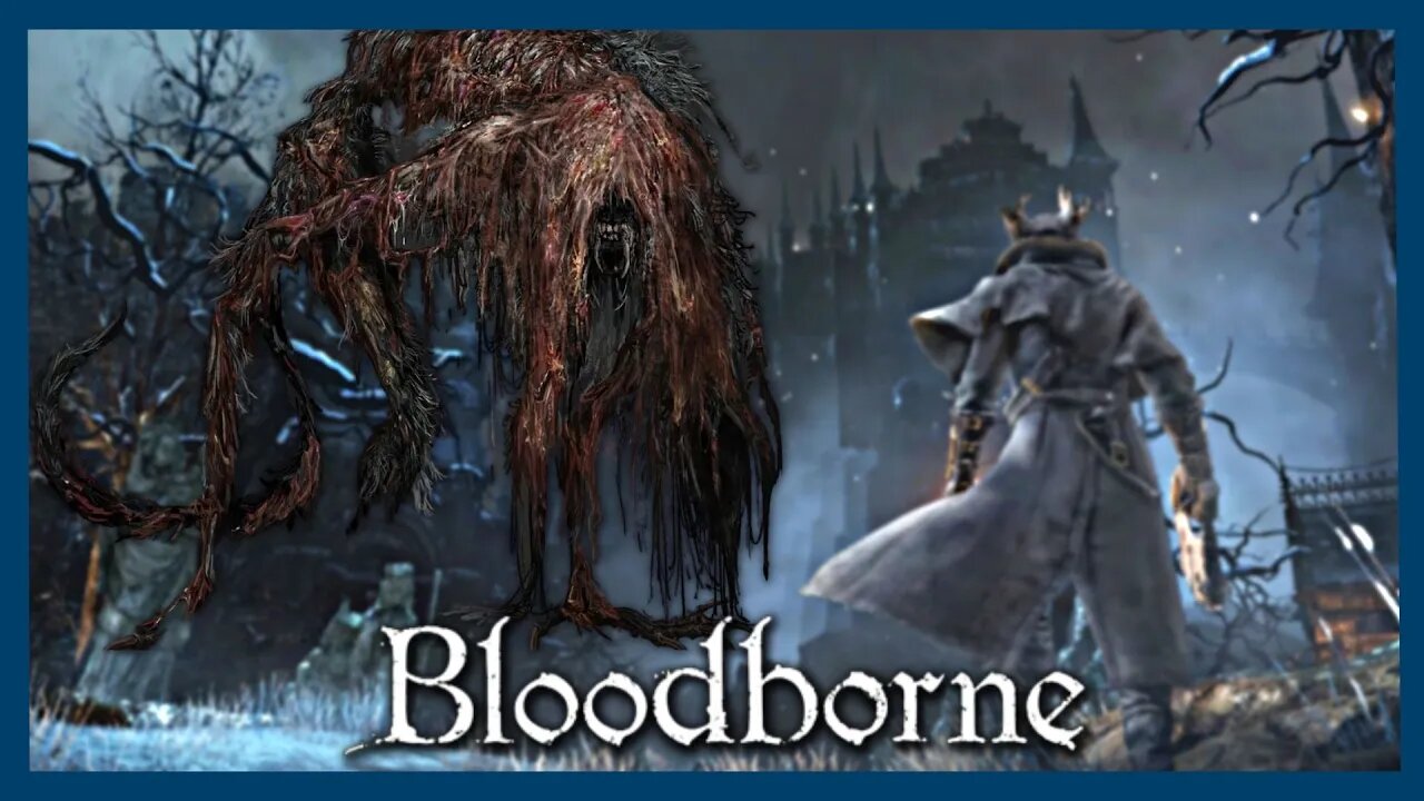 Bloodborne Bosskampf gegen Bluthungrige Bestie