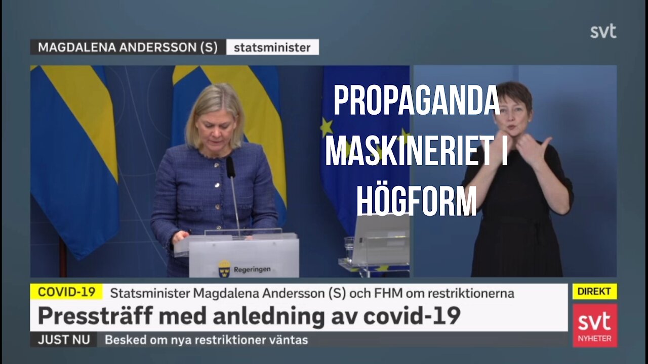 Regeringens senaste presskonferens, är ren propaganda, Dr. Reiner Fuellmich förklarar.