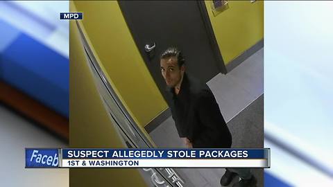 Suspect wanted in Walker's Point apartment burglary