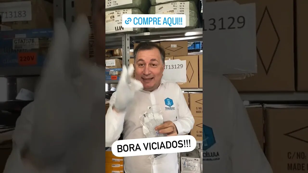 Luva antiestática para evitar contaminar a placa com impurezas e proteção estática! Só R$ 6,29!