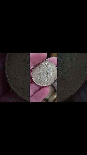 Beat Up Silver Dollar STILL has value! #silver #coin