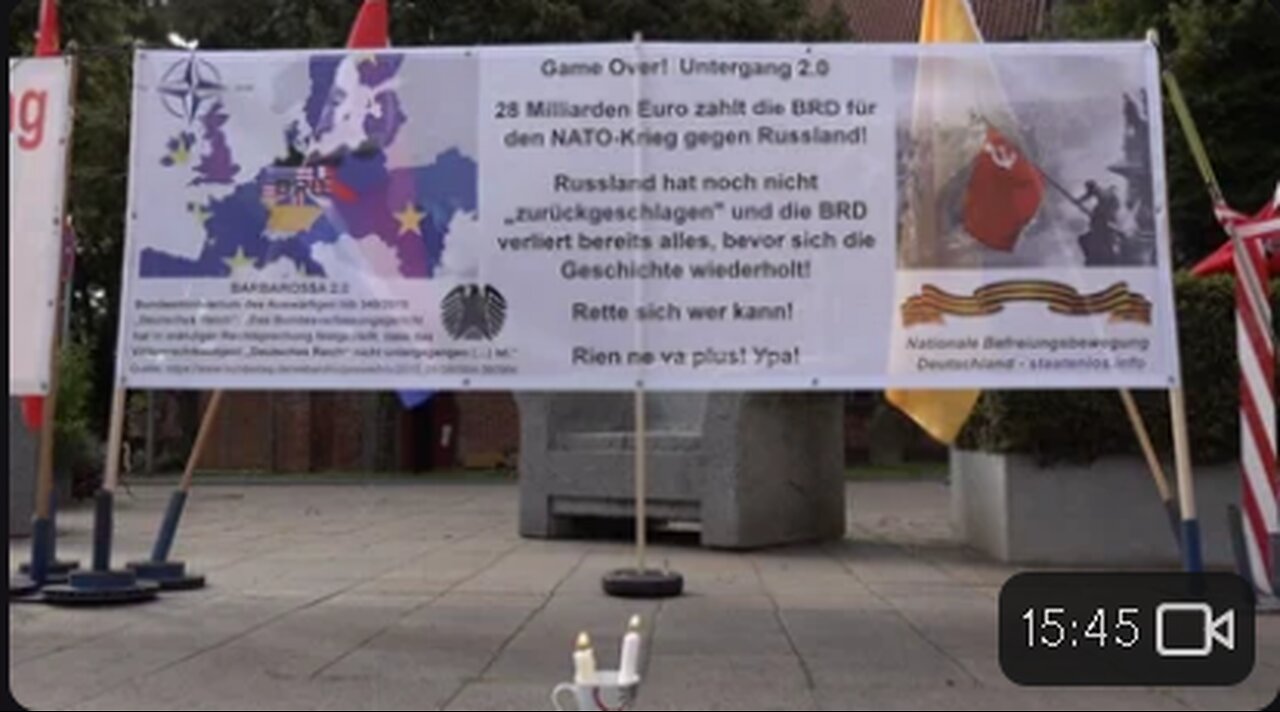 BRD - Annalena Baerbock im Kriegsmodus gegen Russland! Wittenburg 20.06.2024
