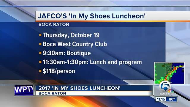 'In My Shoes' luncheon Oct. 19 at Boca West Country Club