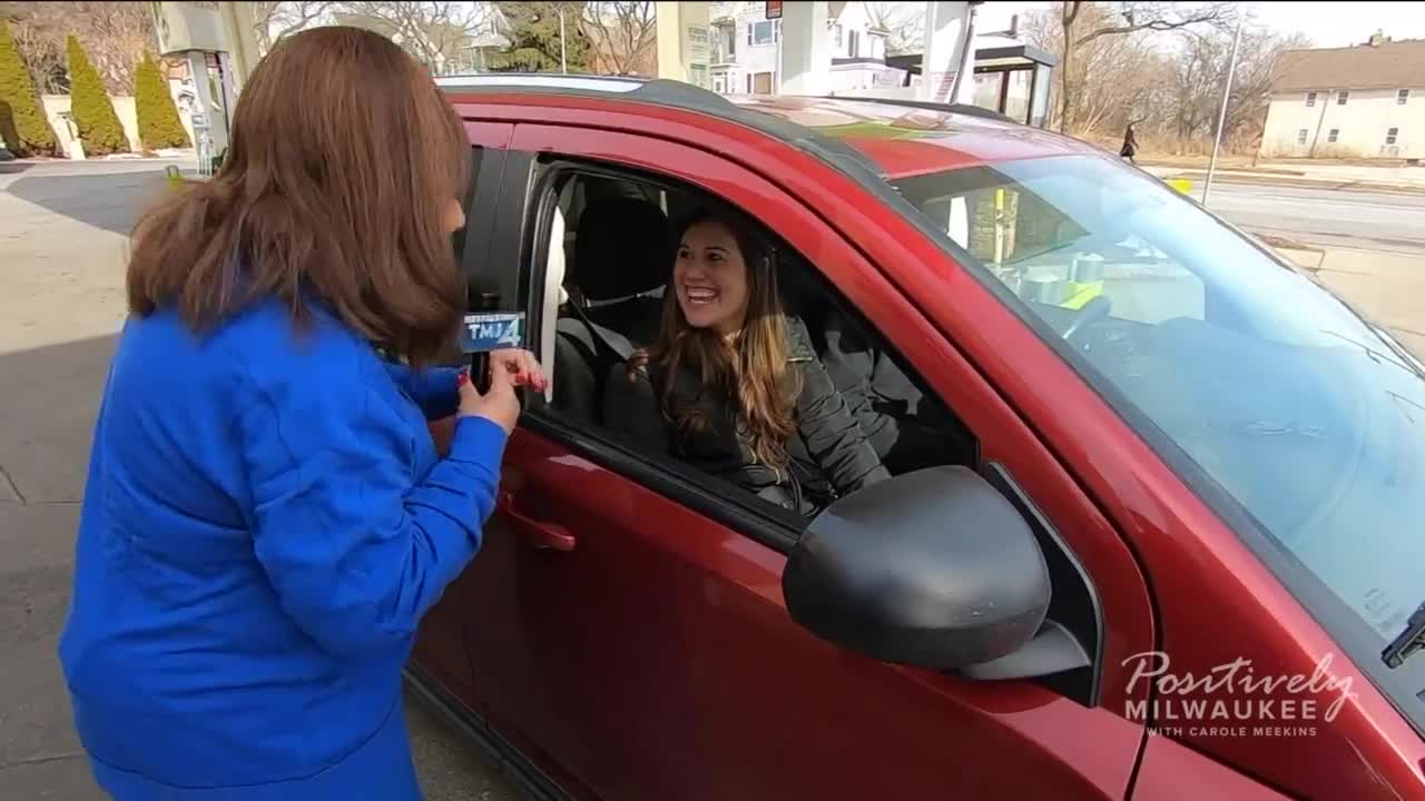 Free gas from the Positively Milwaukee crew