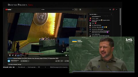 LETS FACT CHECK: Ukrainian media added more audience to Zelenskyy's UN speech???