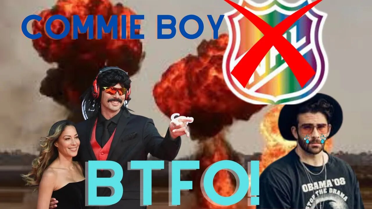 Dr Disrespect Trolls Commie Boy Hasan, NHL Bans Pride Jerseys!!!!