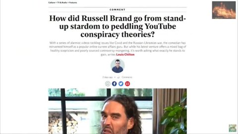 Russell Brand, Cancelled after Trudeau Facts Exposed