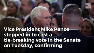 Pence Breaks Tie After Flake Refuses To Confirm Judicial Pick