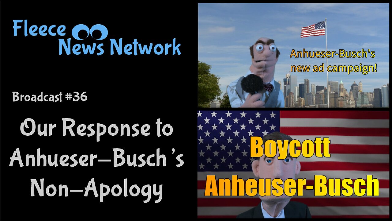 Response to Anhueser-Busch's Non-Apology