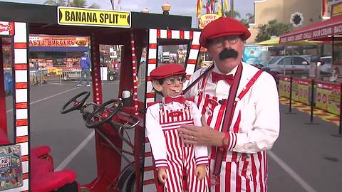 Legendary fair performer transforms from mime to ventriloquist