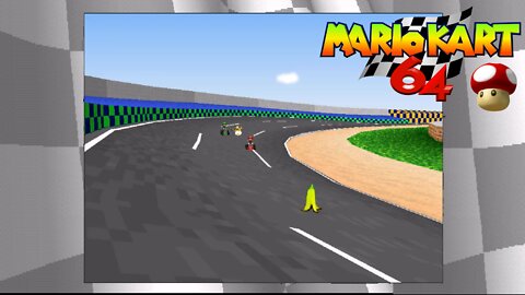 Mariokart 64 Mushroom Cup 100cc "Mama Mia!"