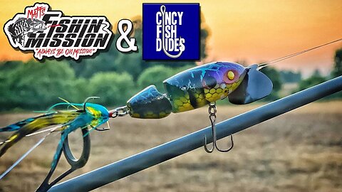 Fishing the East Fork Little Miami River in a drought! ( featuring Cincy Fish Dudes )