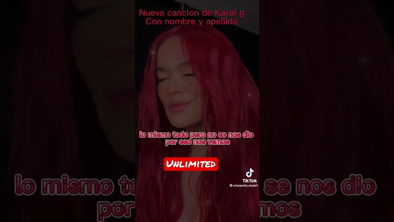 Nueva canción de Karol g