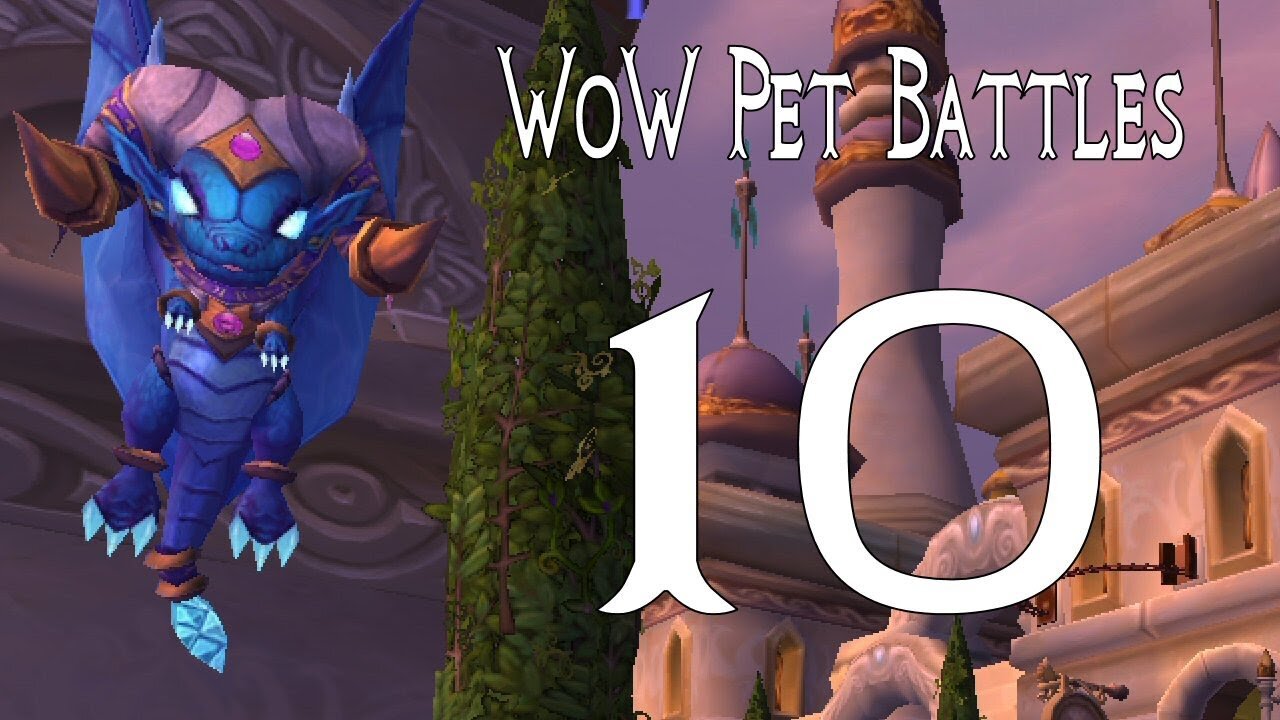 World of Warcraft Pet Battles 10 - Outlands Master Pet Trainers