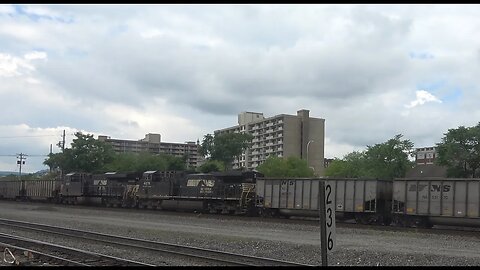 Long Empty Coal headed west.