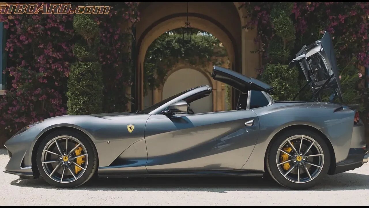 Ferrari 812 GTS in depth 800 HP World's most powerful convertible!