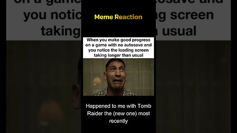 Losing progress - Meme Reaction 43 #shorts #gamingmemes