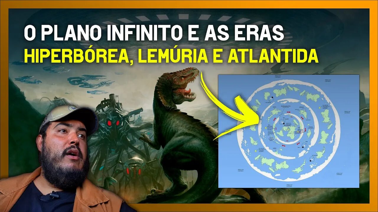 O plano infinito e as eras - Hiperbórea, Lemúria e Atlantis - Os 178 Planetas