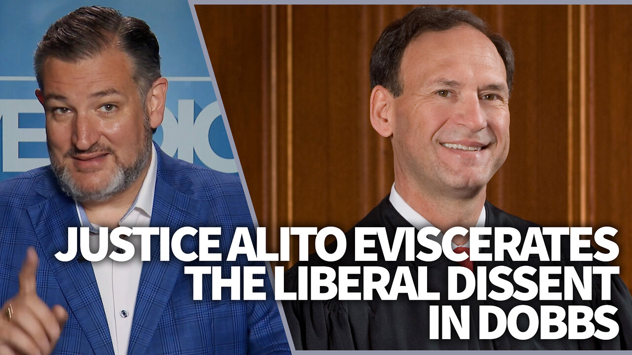Justice Alito eviscerates the liberal dissent in Dobbs