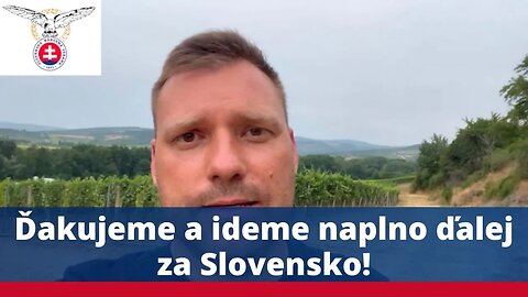 Ďakujeme a ideme naplno ďalej za Slovensko!