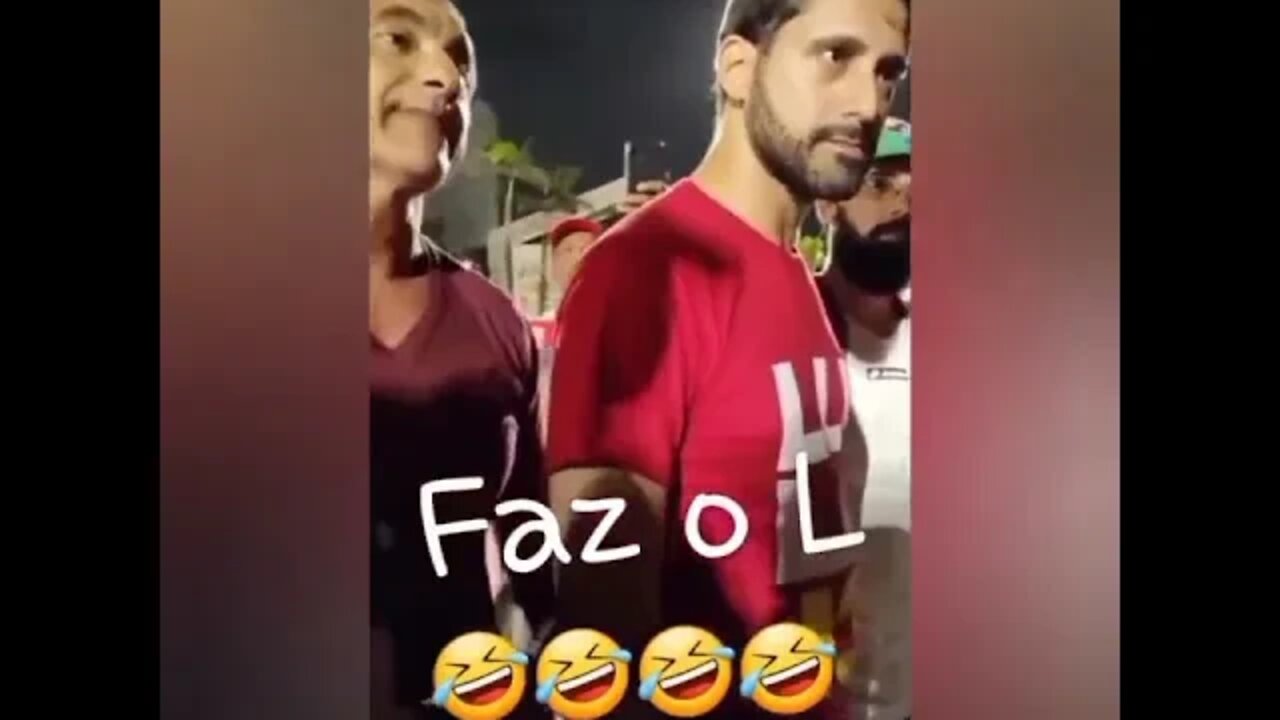 Mas já? 🤣🤣🤣🤣🤣 Faz o L, cambada!!! 😌 Quer segurança e vota em um ladrão? 🤔 #fazol