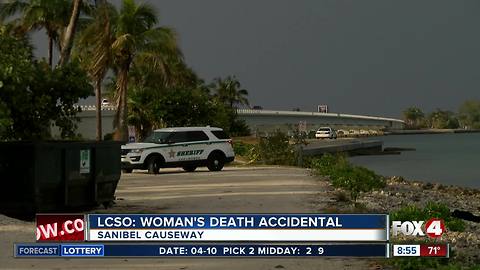 Sanibel Causeway death ruled accidental