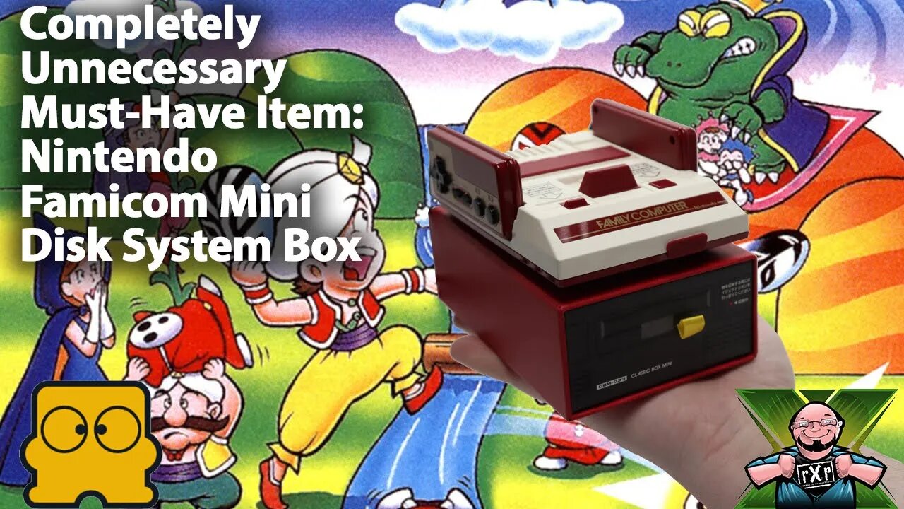 Completely Unnecessary Must-Have Item - Nintendo Disk System Case Mini Famicom Classic Box