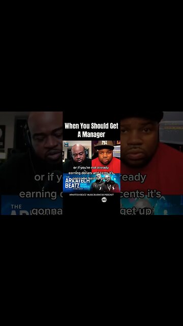 When You Should Get A Manager #management #independentartist #musicindustry #podcast
