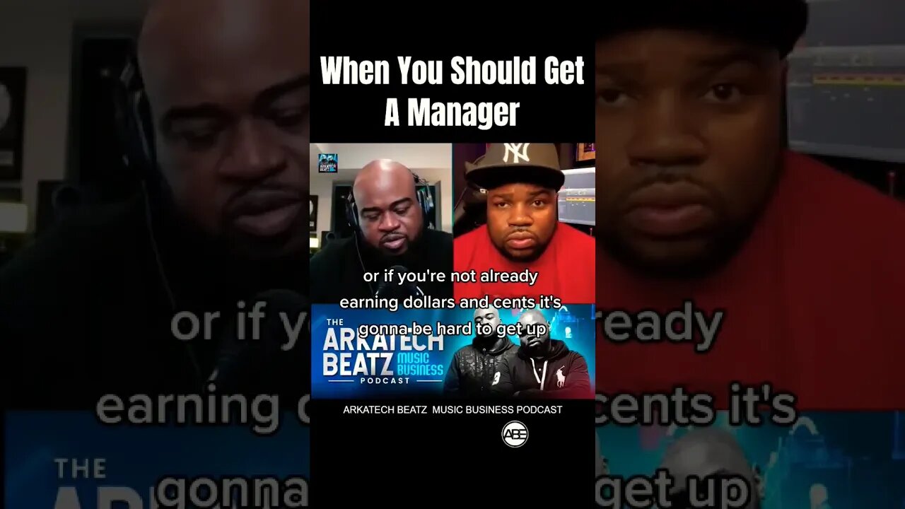 When You Should Get A Manager #management #independentartist #musicindustry #podcast