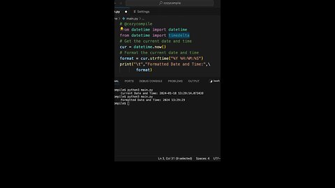 You need to be using this module in Python!!! #codingtips #python #pythontips