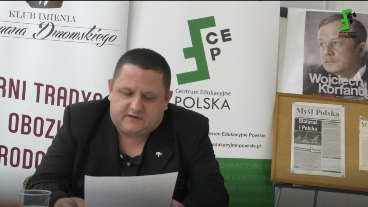 Łukasz Jastrzębski: Wojciech Korfanty - Dyktator III Powstania - konf. Centrum Edukacyjnego Brynica