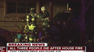 3 dead after North Las Vegas house fire