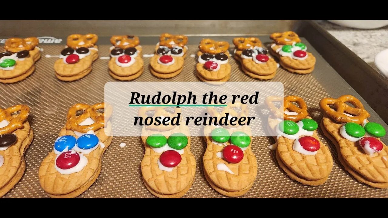 Rudolph the red nose reindeer #cookies @Lori349898