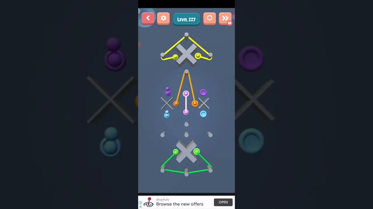 Color Rope Puzzle - Level 227