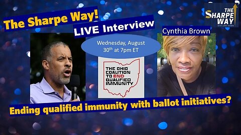 Ending qualified immunity with ballot initiatives? Cynthia Brown of OCEQI discusses!