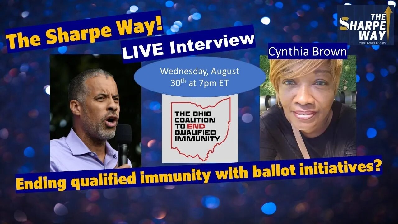 Ending qualified immunity with ballot initiatives? Cynthia Brown of OCEQI discusses!