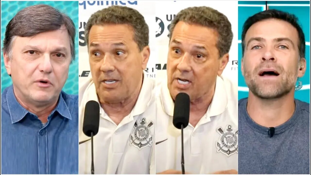 "ISSO É UMA LOUCURA! Gente, o Luxemburgo FALOU que..." Declaração CHAMA A ATENÇÃO no Corinthians!