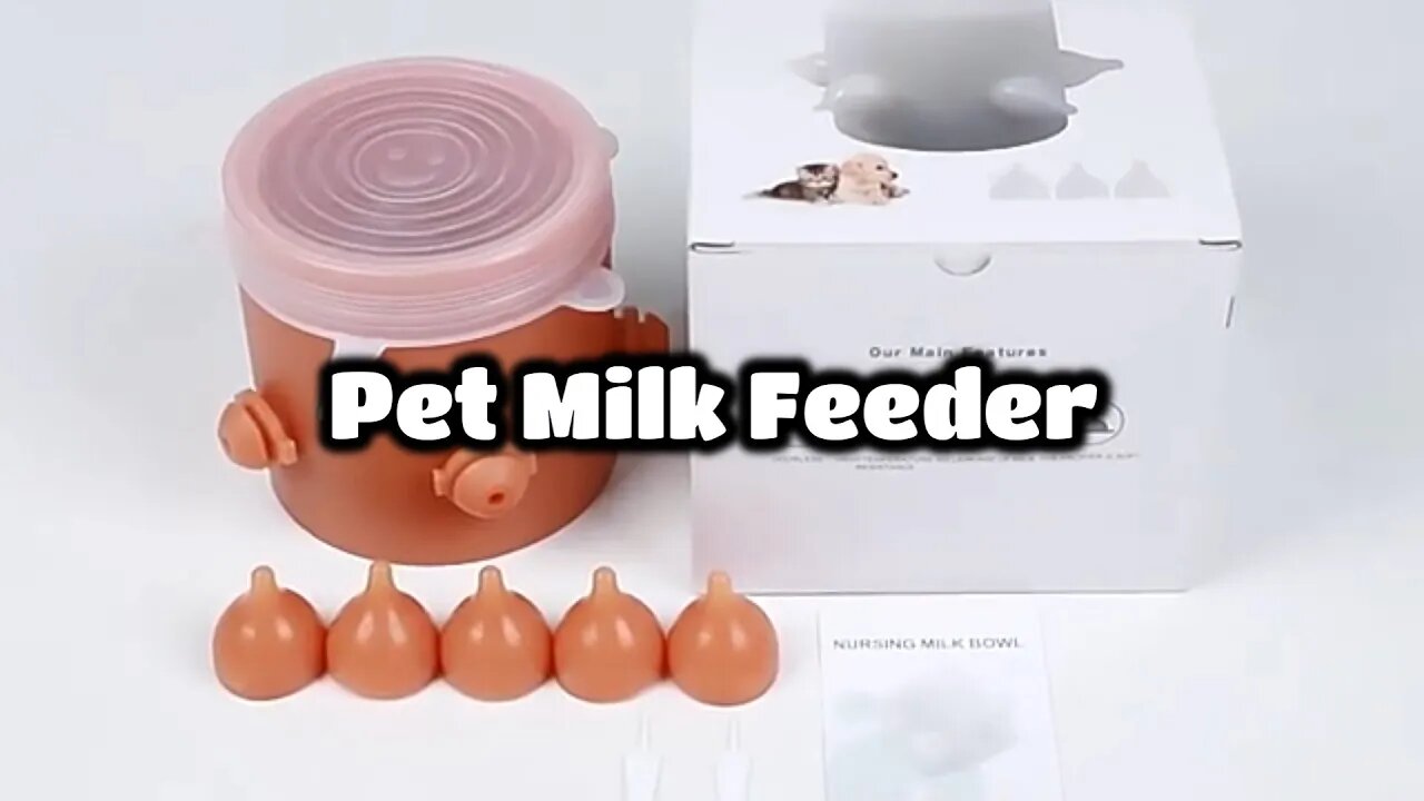 Pet Milk Feeder For Newborn Pets