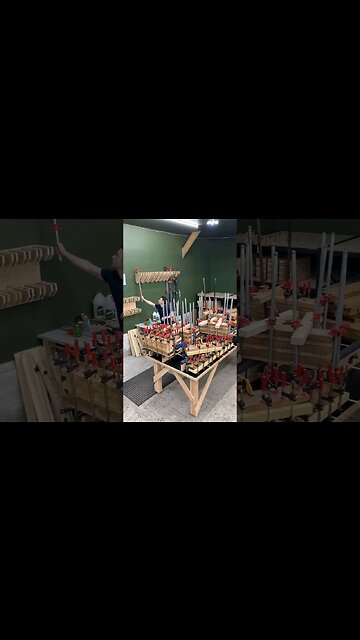 Building a Dining Table Pt.2 #short #shorts #shortsvideo short #shortvideo #woodworking