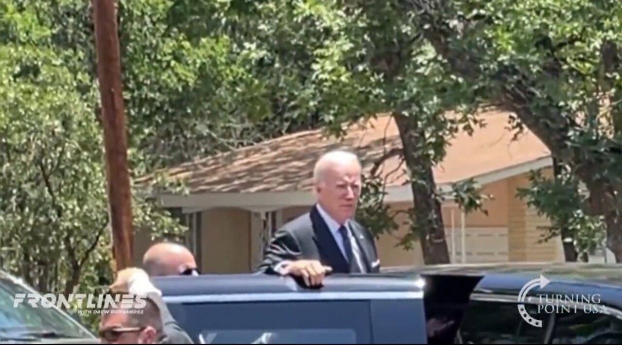 Uvalde Residents Scream 'Do Something' To Biden